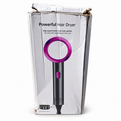 Powerful hair dryer black - hair,
