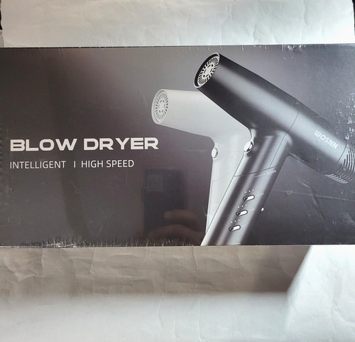 High speed white hair blow - speed,