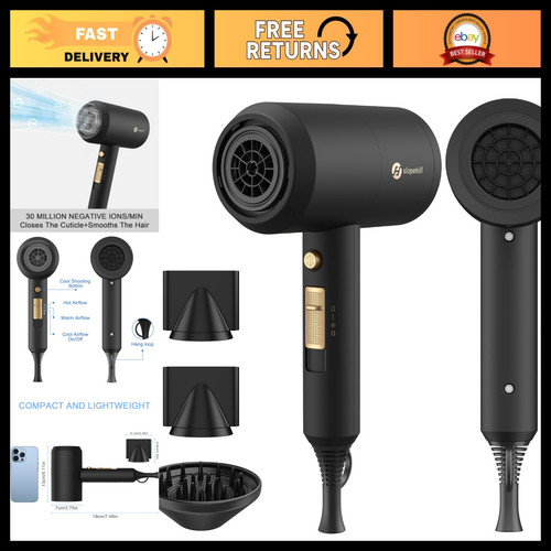 Powerful 1800w ionic hair - ionic,