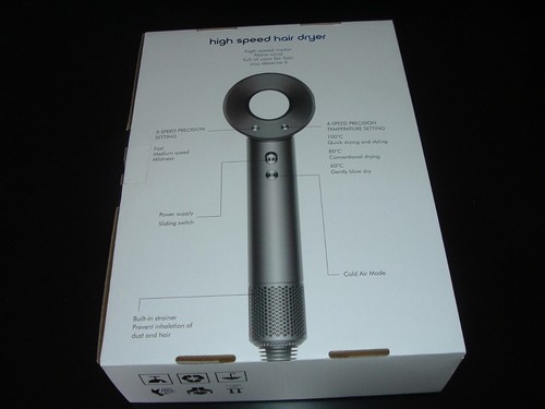 High speed hair dryer black - speed, 3