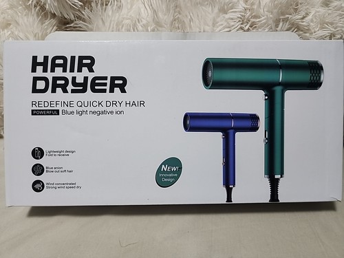 Hair dryer powerful blue light - dryer,